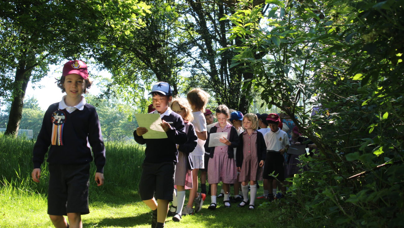 Junior Department Outdoor Assembly